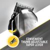 Wahl Taper 2000, Professional Hair Clippers, Pro Haircutting Kit, Clippers for Bulk Hair Removal, Taper Fade, Adjustable Lever, Corded, Lightweight, Barbers Supplies view 4