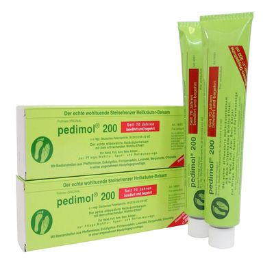 2 Tubes Pedimol 200