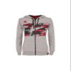 Maverick Vinales,FULL ZIP HOODIE,DONNA,MEL. GREY,XS view 1