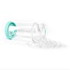 VitaJuwel inu! CRYSTAL ocean blue | The Original DIY Crystal Water Bottle with Clear Quartz view 2