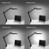 Neatfi XL Bifocal LED Magnifying Lamp, 18cm Acrylic Lens | Adjustable Arm, Hands-Free Close Work | Crafting, Jewelry & Reading (Black, Non-CCT with Clamp) view 3