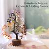 PYOR Seven Chakra Tree, Tree of Life Necklace, Crystals and Healing Stones, Money Tree, Healing Crystals, Feng Shui Tree, 7 Chakras Gemstone Pendant Mother's/Father's Day, Spirtual Things view 3