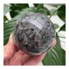 YELVQI Natural Crystals Quartz Yooperlite Sphere Ball Energy Reiki Stones Room Home Office Aquarium Decoration Accessories Gemstone healing crystal (Size : 7-7.5cm) view 3