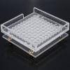 Capsule Filling Machine, 8 Sizes Food Grade 100 Holes Capsule Filler Manual Machine Powder Filling Plate Set with Handle, Capsule Filling Tool Device with Powder Block Plate view 3