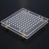 Capsule Filling Machine, 8 Sizes Food Grade 100 Holes Capsule Filler Manual Machine Powder Filling Plate Set with Handle, Capsule Filling Tool Device with Powder Block Plate view 4
