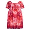 Avenue Women's Plus Size Summer Maxi Island Tie Casual Dress, Sunset Escape, 26-28 view 4