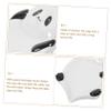 Ceramic Panda Soap Dish White Self Draining Bathroom Holder view 3