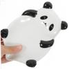 Ceramic Panda Soap Dish Holder for Bathroom and Kitchen, White view 2