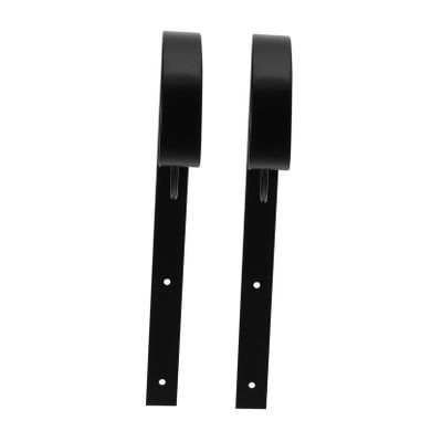 BESPORTBLE Iron Hanging Plant Bracket Wall-Mounted Flowerpot Holder for Indoor Outdoor Use of Black Finish for Balcony Planters