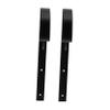 BESPORTBLE Iron Hanging Plant Bracket Wall-Mounted Flowerpot Holder for Indoor Outdoor Use of Black Finish for Balcony Planters view 1
