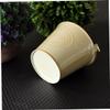 Sosoport 3pcs Golden Iron Mini Flower Bucket Planters with Handles view 3