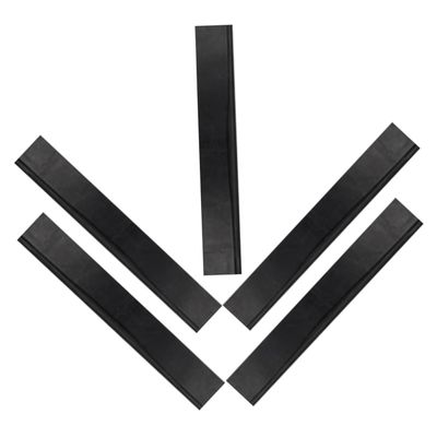 COLLBATH 5pcs Replacement Squeegee Strip for Windows and Doors Area Squeegee Rubber Easy Installation