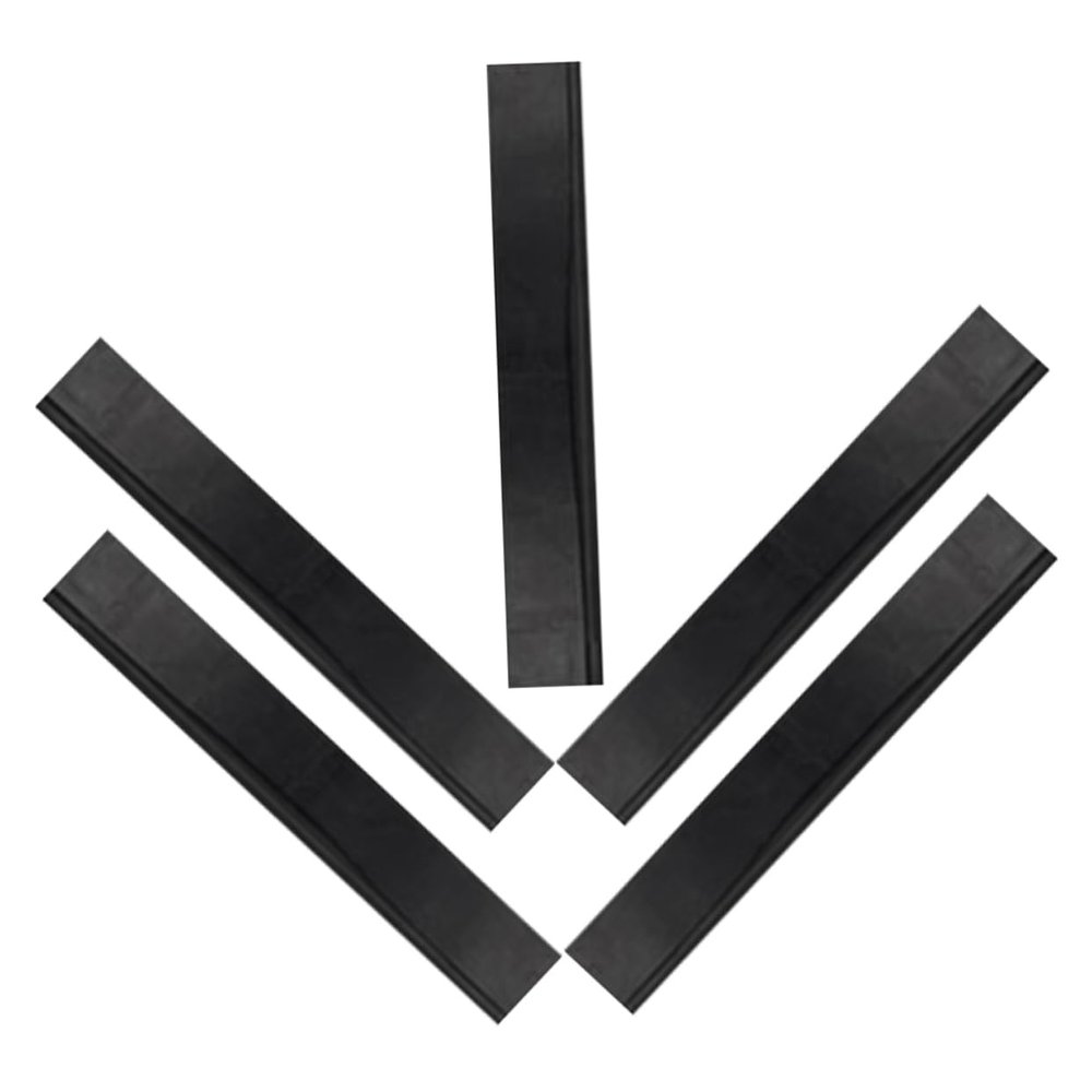 COLLBATH 5pcs Replacement Squeegee Strip for Windows and Doors Area Squeegee Rubber Easy Installation