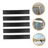 COLLBATH 5pcs Replacement Squeegee Strip for Windows and Doors Area Squeegee Rubber Easy Installation view 2