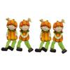 POPETPOP 4pcs Pottery Doll Figure Adorable Doll Statue Desktop Ornament Adornment Lovely Car Decor Home Sculpture Garden Sculpture view 1