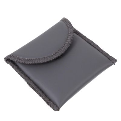 Healvian 3pcs Pu Hearing Aid Storage Bag Comfortable Hearing Aid Organizer Supple Small Protective Bag for Ear Care Pouch for Portable Use