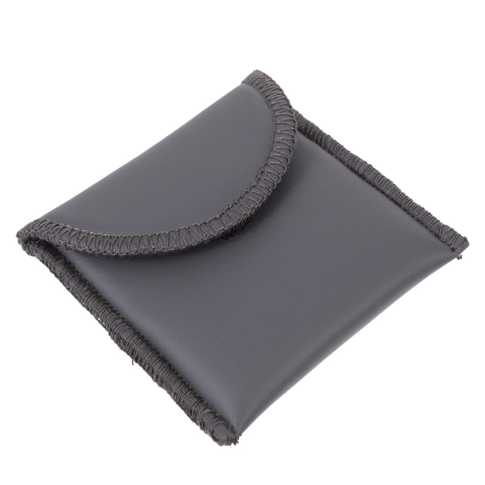 Healvian 3pcs Pu Hearing Aid Storage Bag Comfortable Hearing Aid Organizer Supple Small Protective Bag for Ear Care Pouch for Portable Use