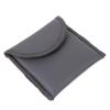 Healvian 3pcs Pu Hearing Aid Storage Bag Comfortable Hearing Aid Organizer Supple Small Protective Bag for Ear Care Pouch for Portable Use view 1