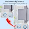 Magnetic Windshield Cleaner Tool Ergonomic Multifunctional Double-Side view 4