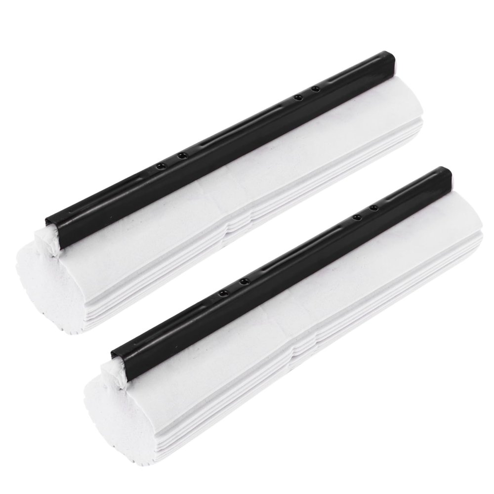 Pva Roller Sponge Mop Head Refills, 2 Pack for Tile Floor and Bathtub