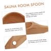 ABOOFAN Beech Wood Bath Sauna Ladle with Sturdy Handle and Smooth Finish view 3